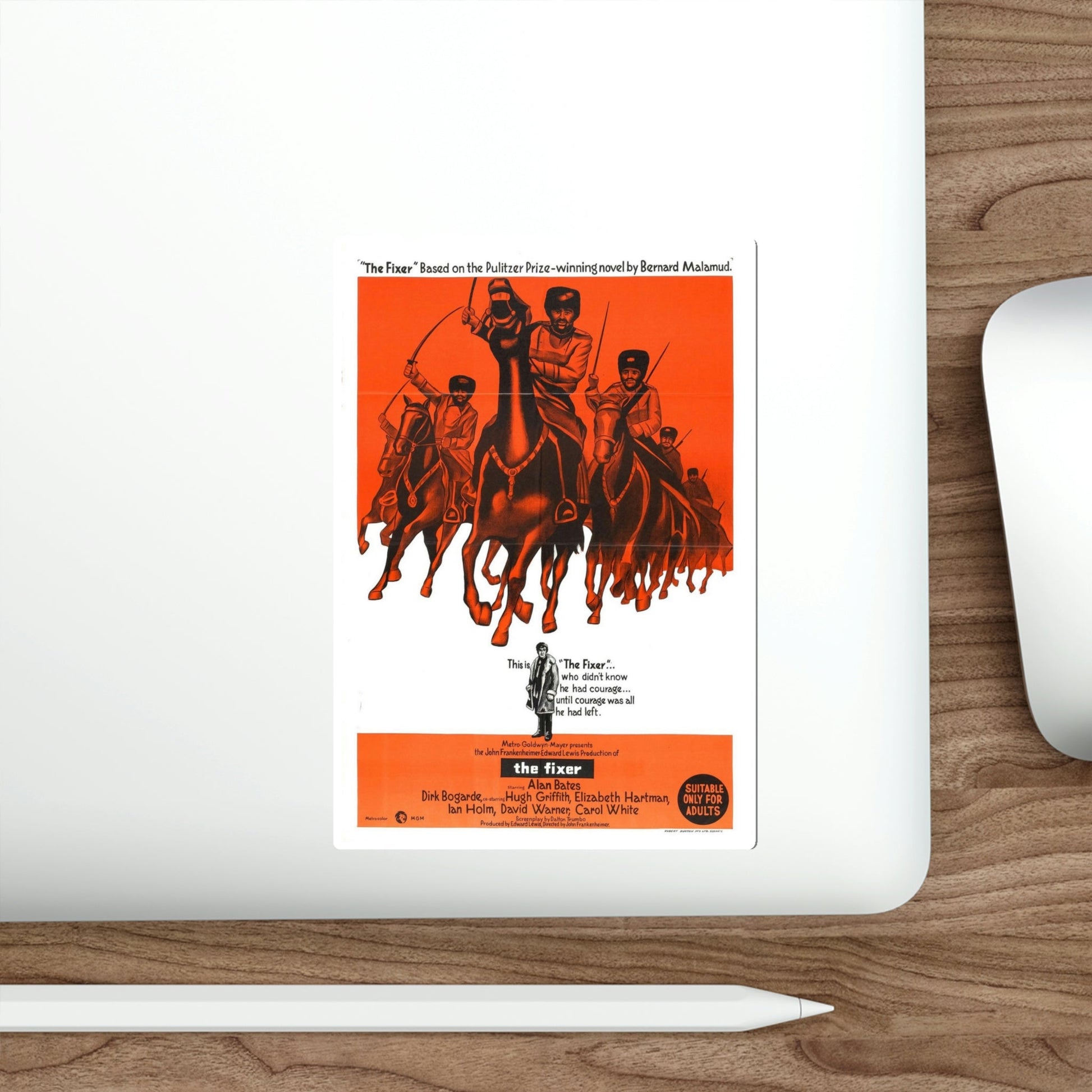 The Fixer 1968 Movie Poster STICKER Vinyl Die-Cut Decal-The Sticker Space