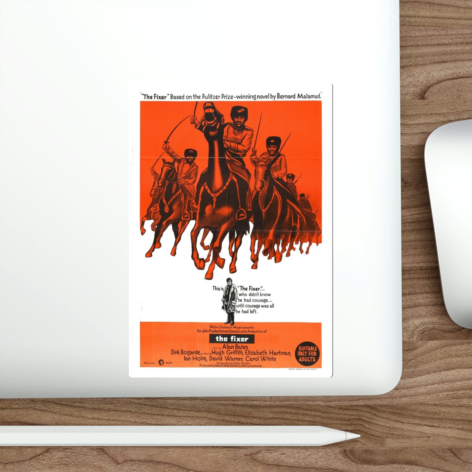 The Fixer 1968 Movie Poster STICKER Vinyl Die-Cut Decal-The Sticker Space