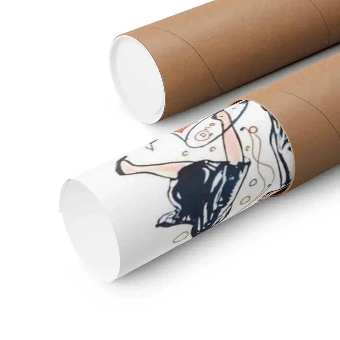 THE FLAMING TEENAGE 1956 - Paper Movie Poster - The Sticker Space