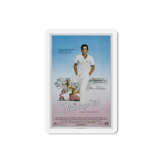 The Flamingo Kid 1984 Movie Poster Refrigerator Magnet 2 Inch - The Sticker Space