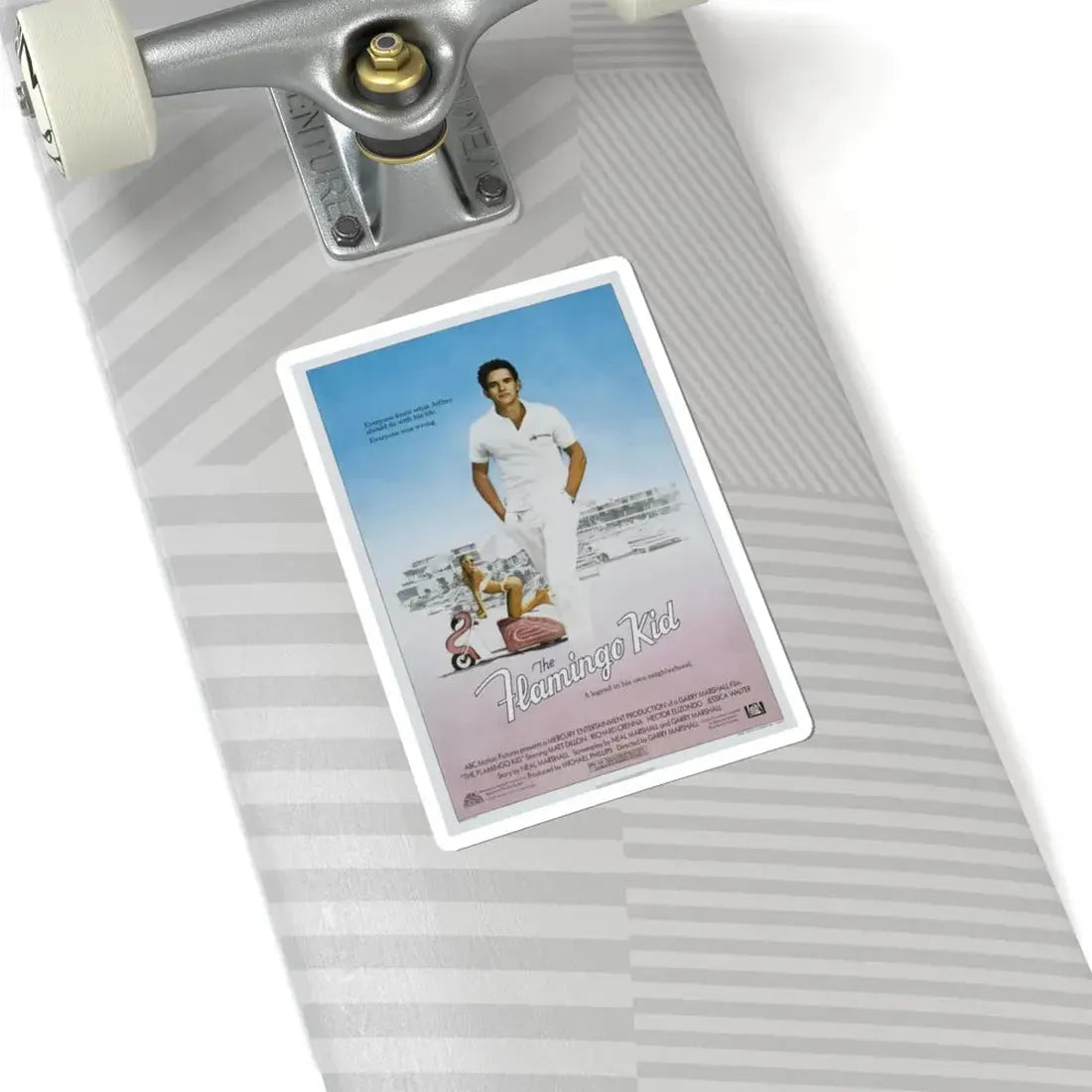 The Flamingo Kid 1984 Movie Poster - STICKER Vinyl Kiss-Cut Decal - The Sticker Space