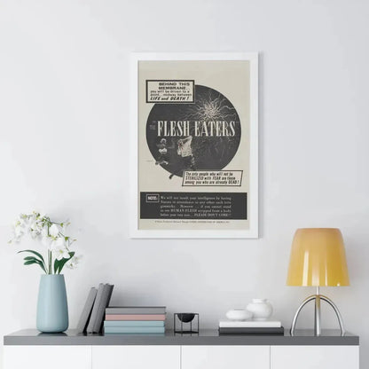 THE FLESH EATERS 1964 - Framed Movie Poster - The Sticker Space