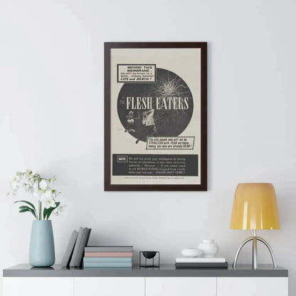 THE FLESH EATERS 1964 - Framed Movie Poster - The Sticker Space