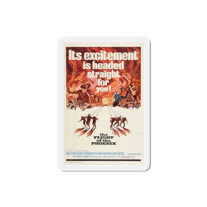 The Flight of the Phoenix 1965 Movie Poster Refrigerator Magnet 2 Inch - The Sticker Space