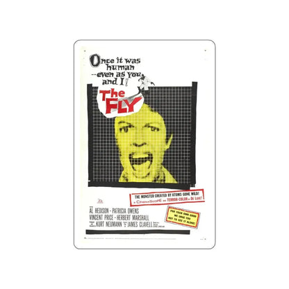 THE FLY 1958 Movie Poster STICKER Vinyl Die-Cut Decal 4 Inch - The Sticker Space