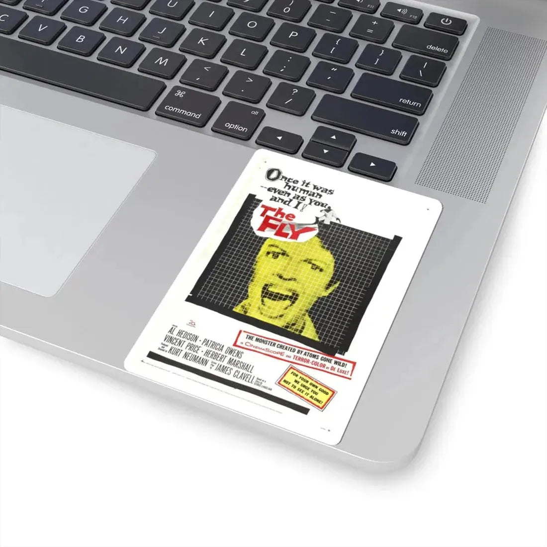 THE FLY 1958 Movie Poster - STICKER Vinyl Kiss-Cut Decal - The Sticker Space