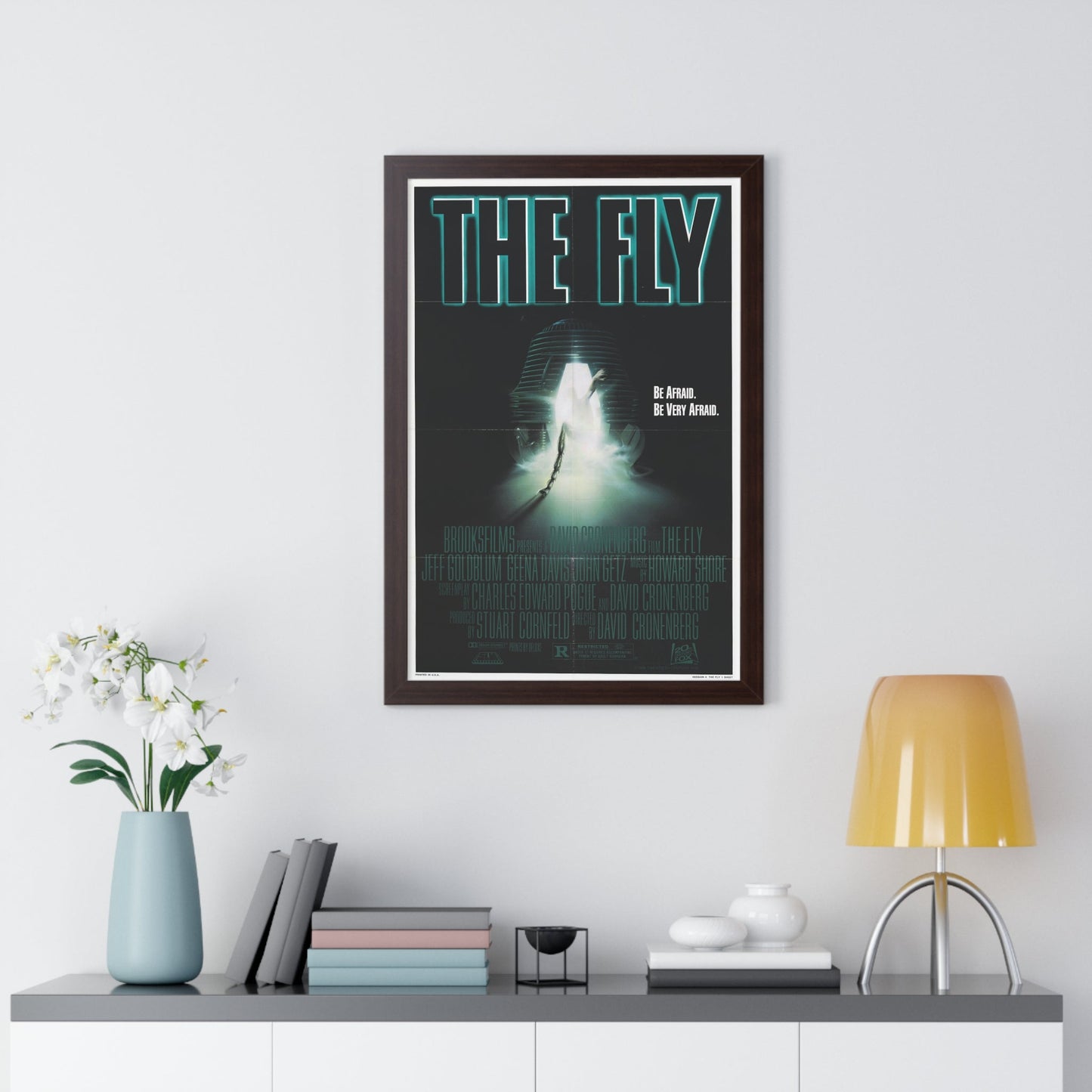 THE FLY 1986 - Framed Movie Poster-The Sticker Space