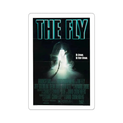 THE FLY 1986 Movie Poster - STICKER Vinyl Kiss-Cut Decal 3 Inch White - The Sticker Space
