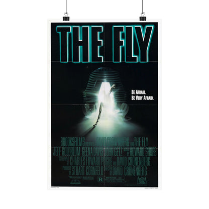 THE FLY 1986 - Paper Movie Poster-12″ x 18″-The Sticker Space