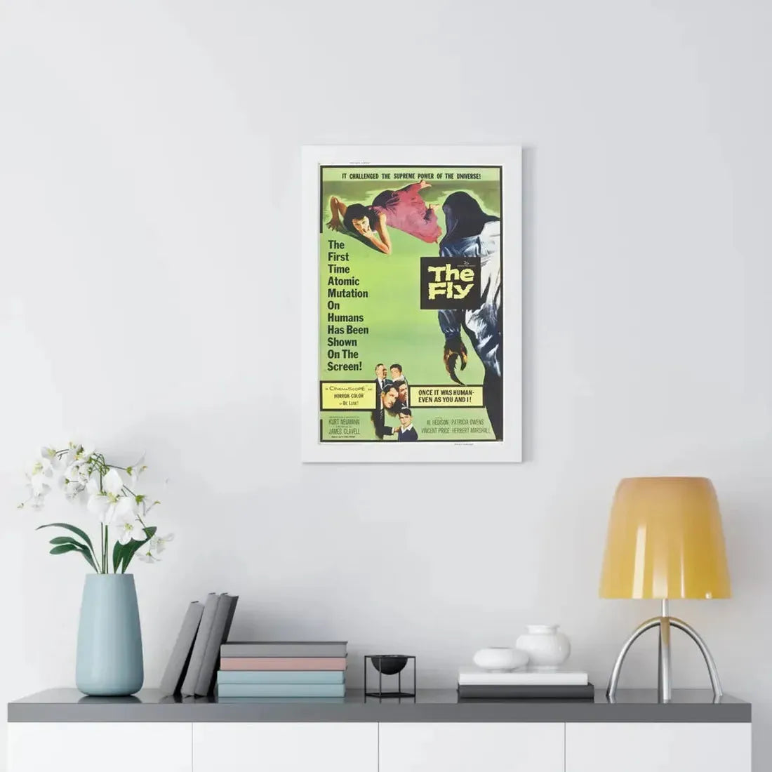 THE FLY (2) 1958 - Framed Movie Poster - The Sticker Space