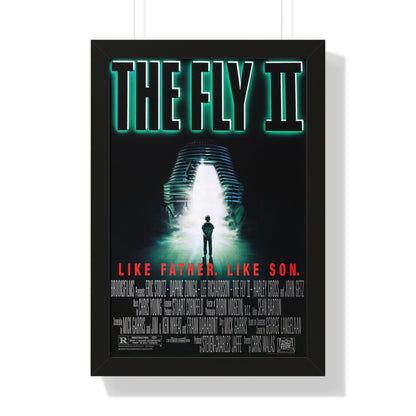 THE FLY II 1989 - Framed Movie Poster-16″ x 24″-The Sticker Space