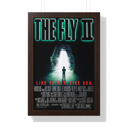 THE FLY II 1989 - Framed Movie Poster-16″ x 24″-The Sticker Space