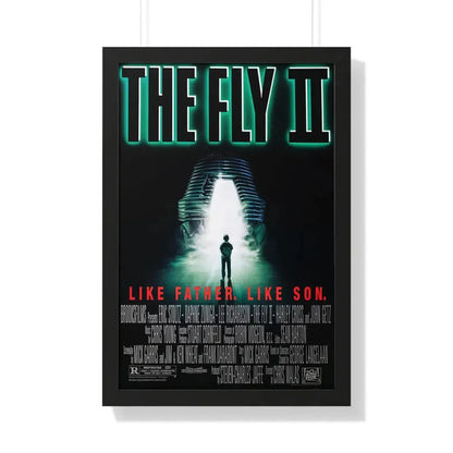 THE FLY II 1989 - Framed Movie Poster 20" x 30" Black - The Sticker Space