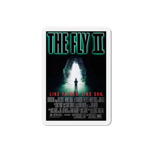 The Fly II 1989 Movie Poster Refrigerator Magnet 2 Inch - The Sticker Space