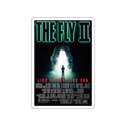 THE FLY II 1989 Movie Poster STICKER Vinyl Die-Cut Decal 2 Inch - The Sticker Space
