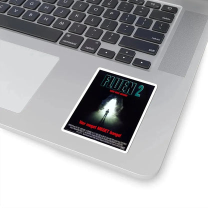 THE FLY II (DANISH) 1989 Movie Poster - STICKER Vinyl Kiss-Cut Decal - The Sticker Space