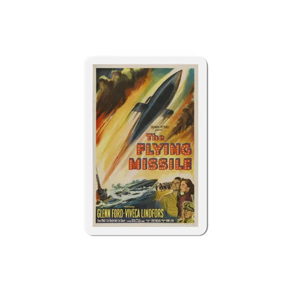 The Flying Missile 1950 Movie Poster Refrigerator Magnet 4 Inch - The Sticker Space