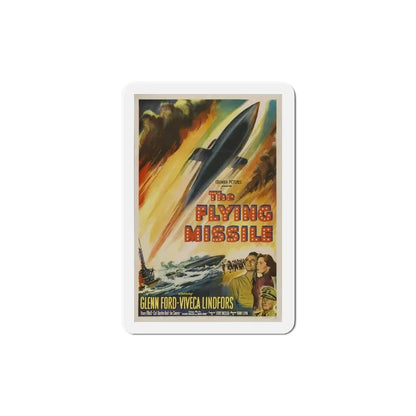 The Flying Missile 1950 Movie Poster Refrigerator Magnet 5 Inch - The Sticker Space