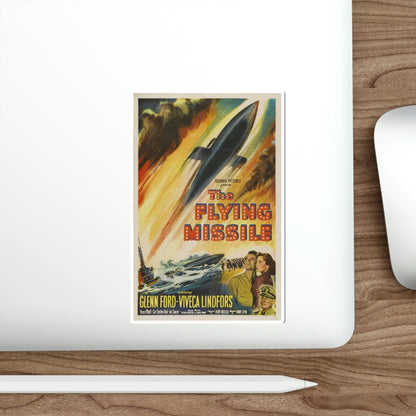 The Flying Missile 1950 Movie Poster STICKER Vinyl Die-Cut Decal-The Sticker Space