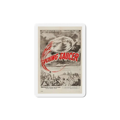 The Flying Saucer 1950 Movie Poster Refrigerator Magnet 4 Inch - The Sticker Space
