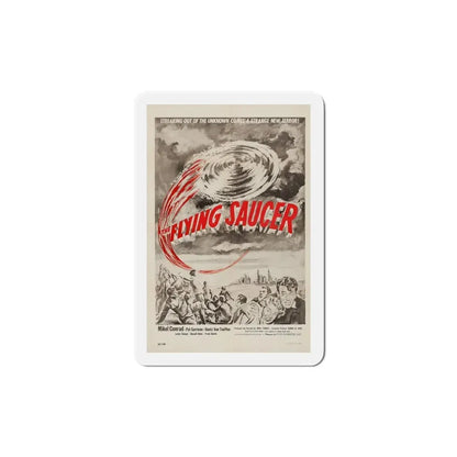 The Flying Saucer 1950 Movie Poster Refrigerator Magnet 6 Inch - The Sticker Space