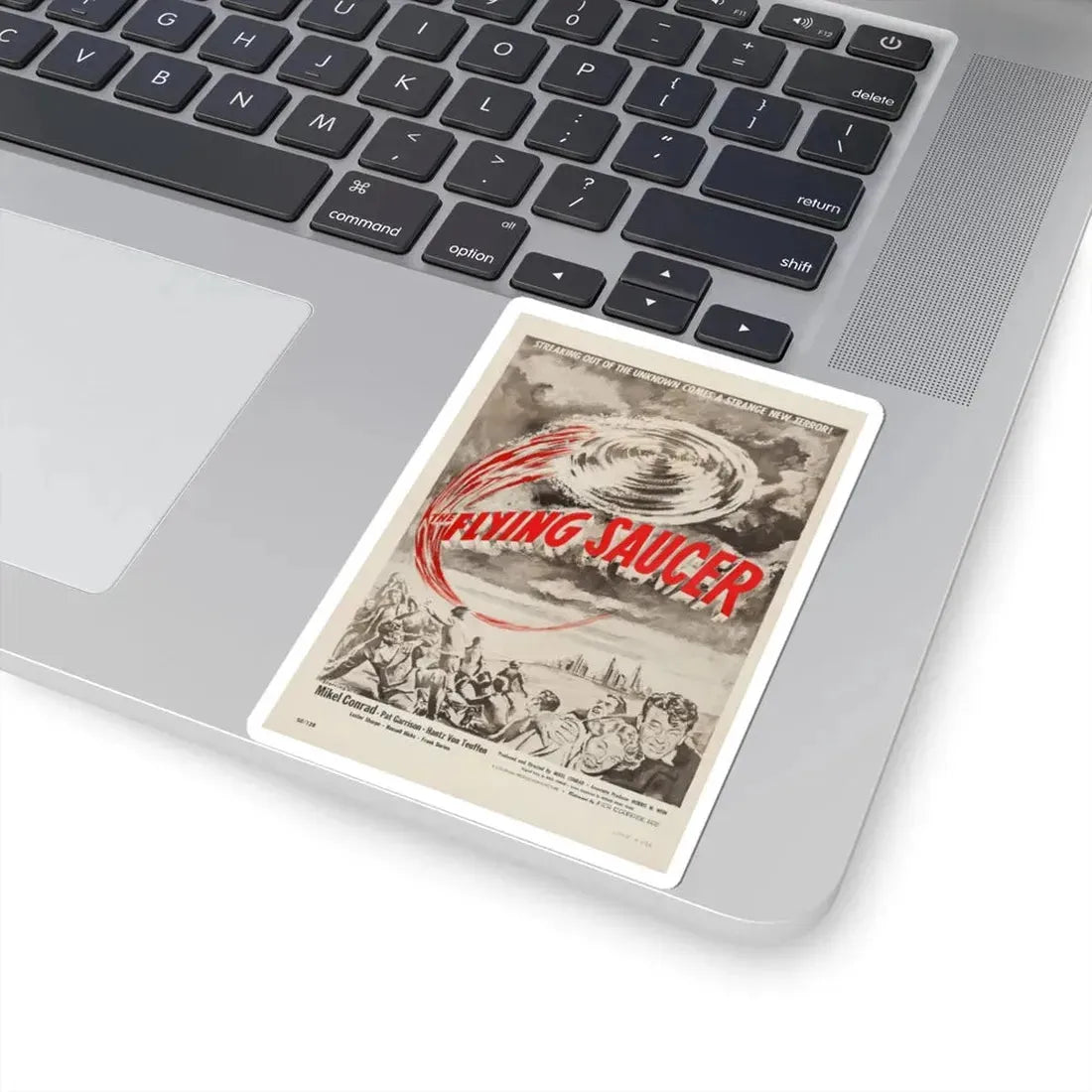 The Flying Saucer 1950 Movie Poster - STICKER Vinyl Kiss-Cut Decal - The Sticker Space