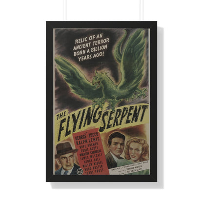 THE FLYING SERPENT 1946 - Framed Movie Poster-20" x 30"-The Sticker Space