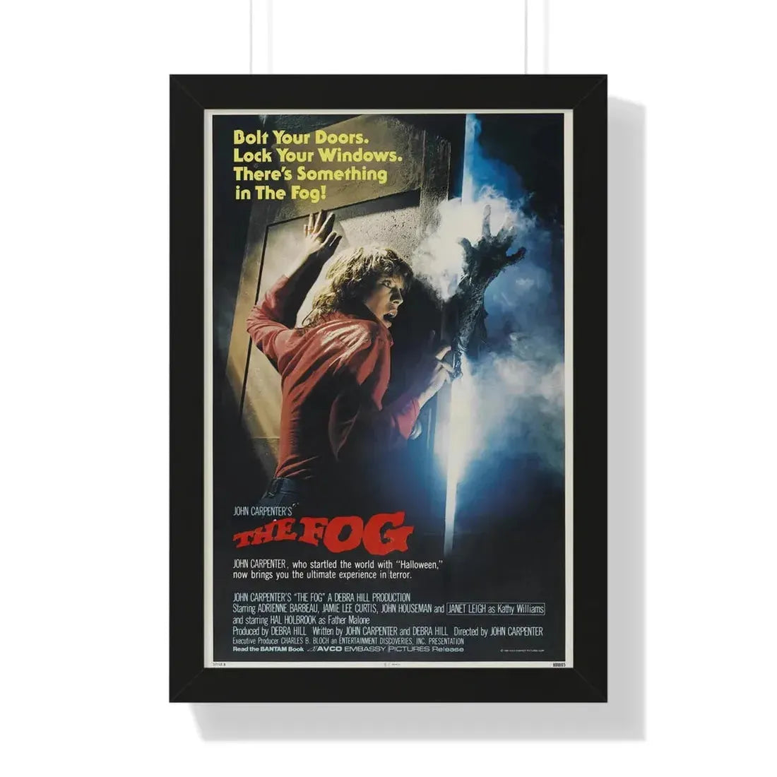 THE FOG 1980 - Framed Movie Poster 16″ x 24″ Black - The Sticker Space