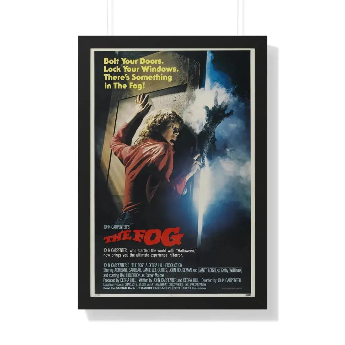 THE FOG 1980 - Framed Movie Poster 20" x 30" Black - The Sticker Space