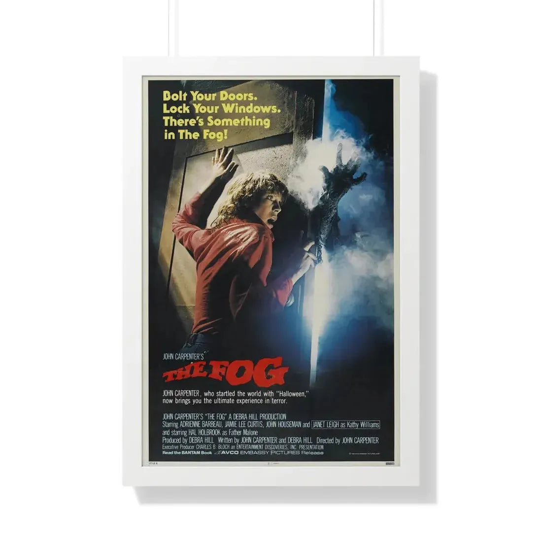 THE FOG 1980 - Framed Movie Poster 20" x 30" White - The Sticker Space