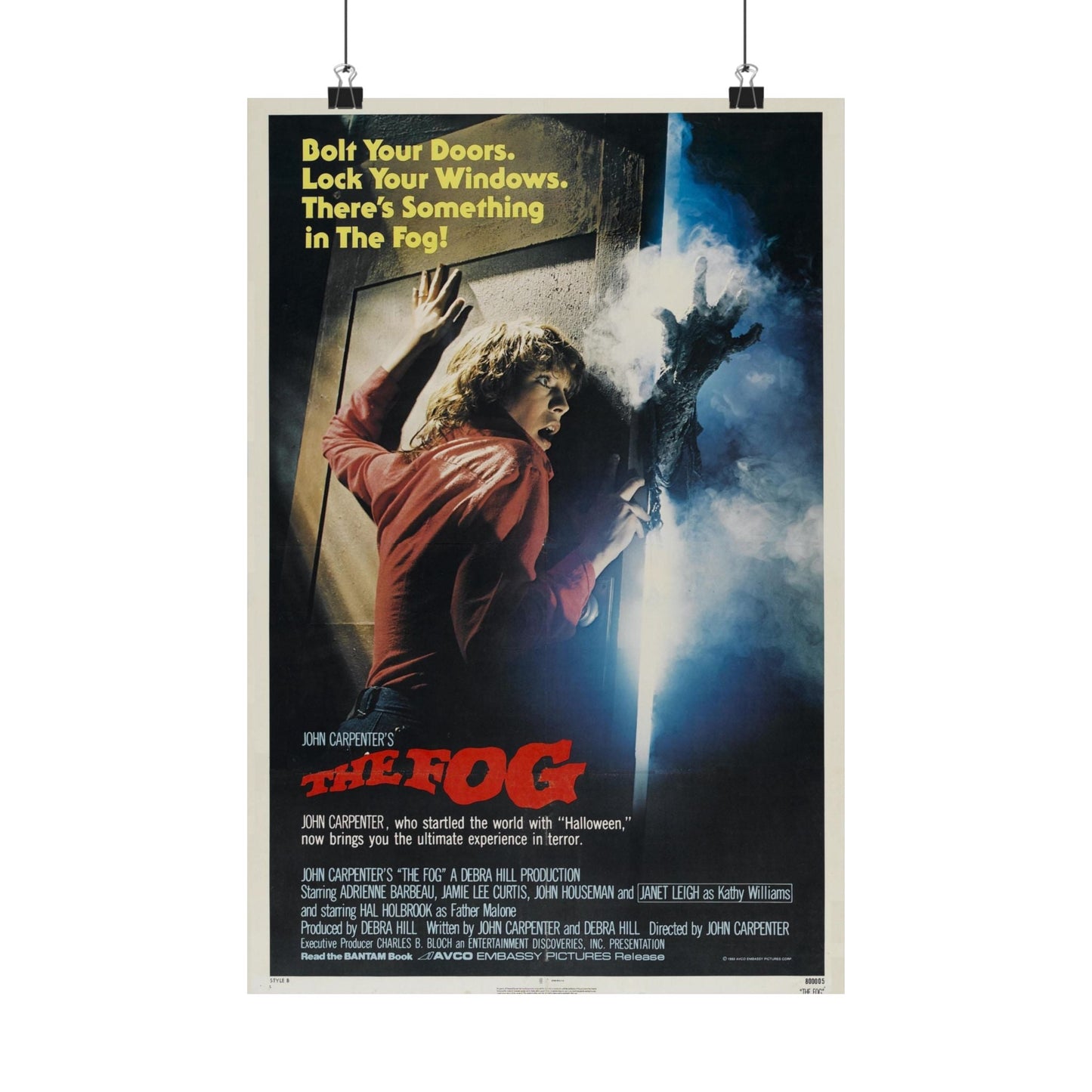 THE FOG 1980 - Paper Movie Poster-12″ x 18″-The Sticker Space