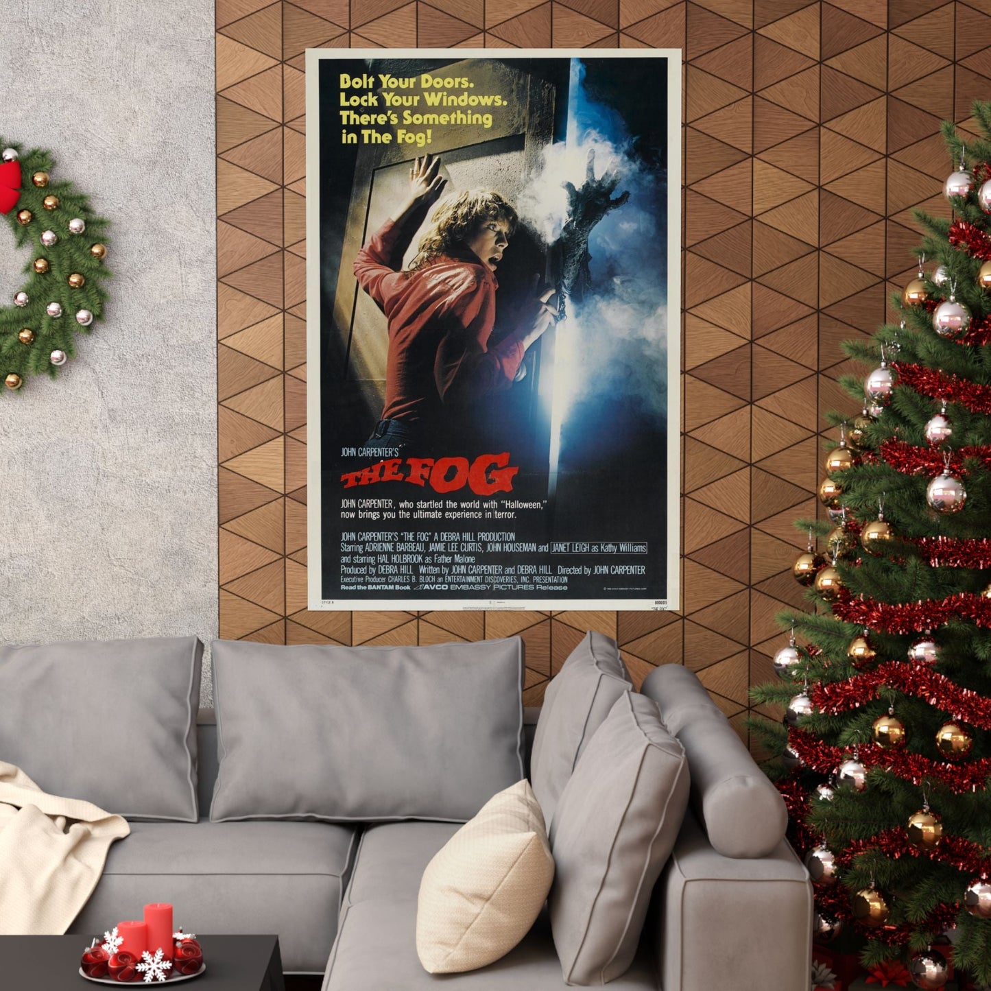 THE FOG 1980 - Paper Movie Poster-The Sticker Space