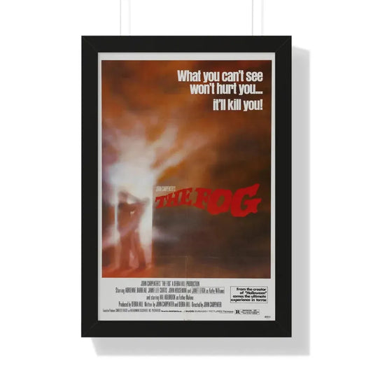 THE FOG (2) 1980 - Framed Movie Poster 16″ x 24″ Black - The Sticker Space