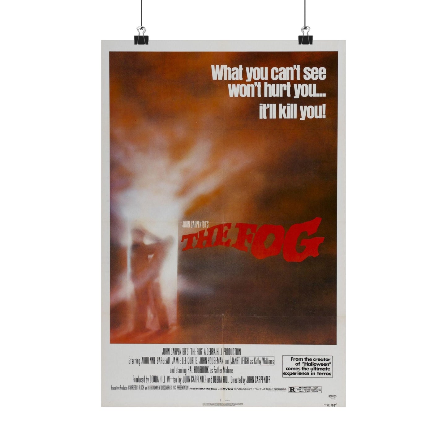 THE FOG (2) 1980 - Paper Movie Poster-12″ x 18″-The Sticker Space