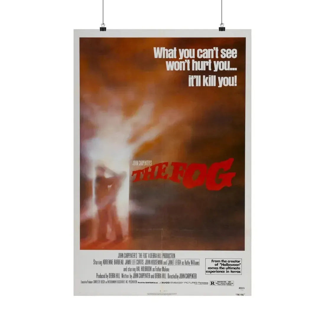 THE FOG (2) 1980 - Paper Movie Poster 20″ x 30″ Matte - The Sticker Space