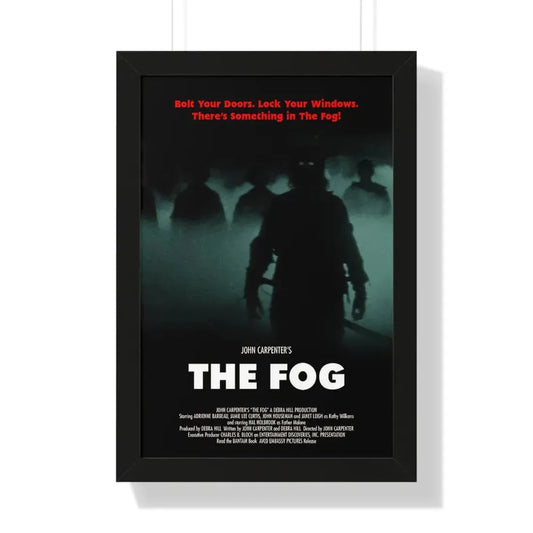 THE FOG (3) 1980 - Framed Movie Poster 16″ x 24″ Black - The Sticker Space