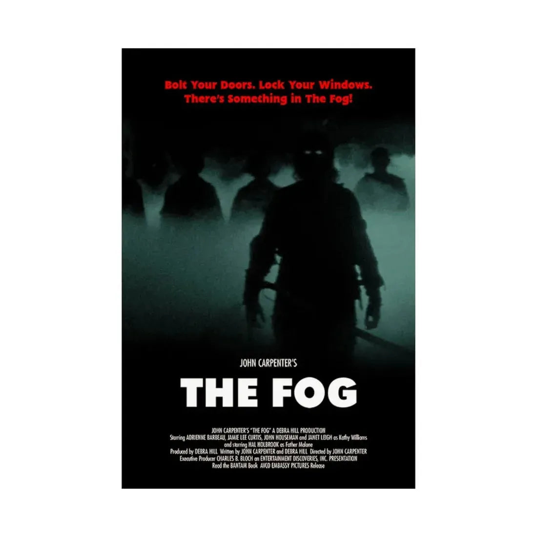 THE FOG (3) 1980 - Paper Movie Poster - The Sticker Space