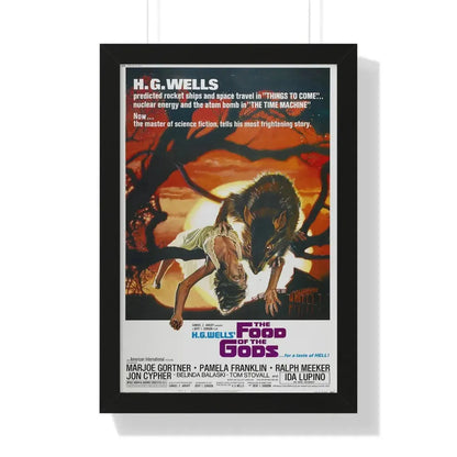 THE FOOD OF THE GODS 1976 - Framed Movie Poster 16″ x 24″ Black - The Sticker Space