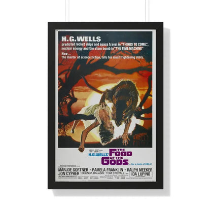 THE FOOD OF THE GODS 1976 - Framed Movie Poster 20" x 30" Black - The Sticker Space