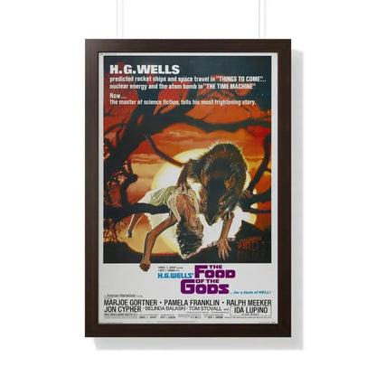 THE FOOD OF THE GODS 1976 - Framed Movie Poster 20" x 30" Walnut - The Sticker Space