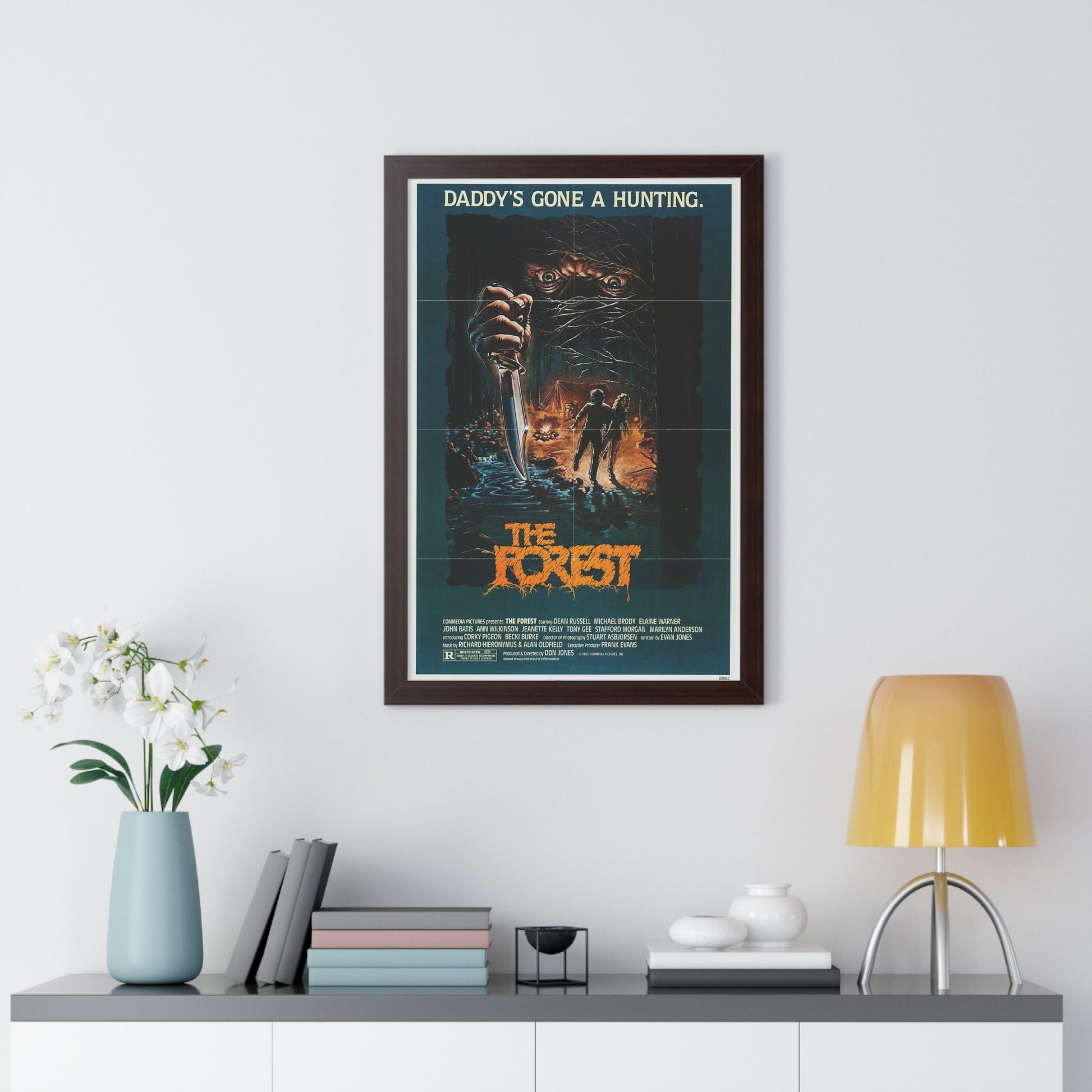 THE FOREST 1982 - Framed Movie Poster-The Sticker Space