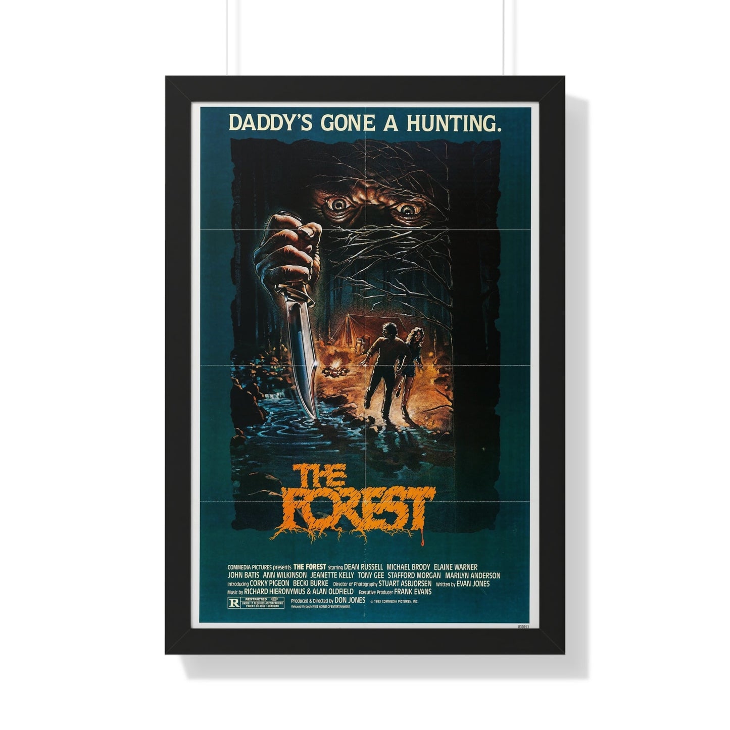 THE FOREST 1982 - Framed Movie Poster-20" x 30"-The Sticker Space