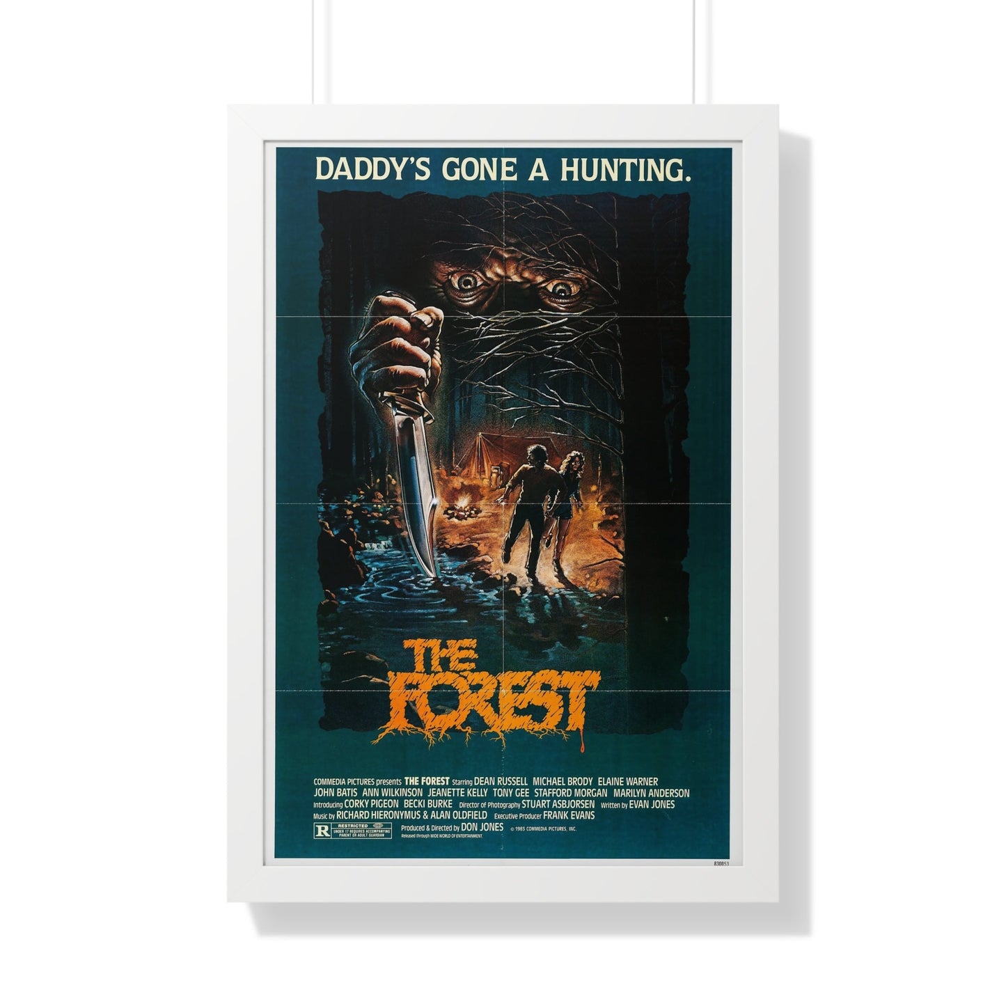 THE FOREST 1982 - Framed Movie Poster-20" x 30"-The Sticker Space