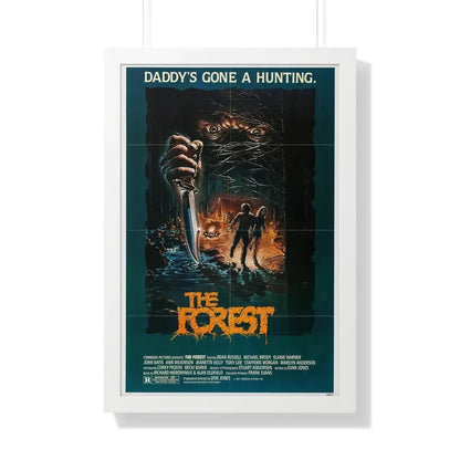 THE FOREST 1982 - Framed Movie Poster 20" x 30" White - The Sticker Space