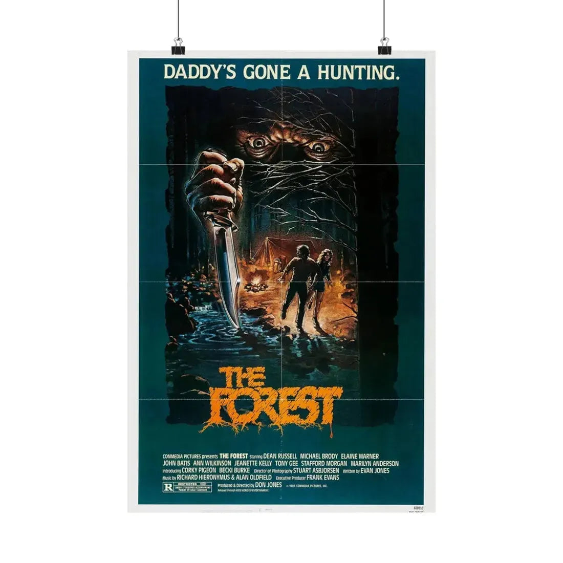 THE FOREST 1982 - Paper Movie Poster 16″ x 24″ Matte - The Sticker Space