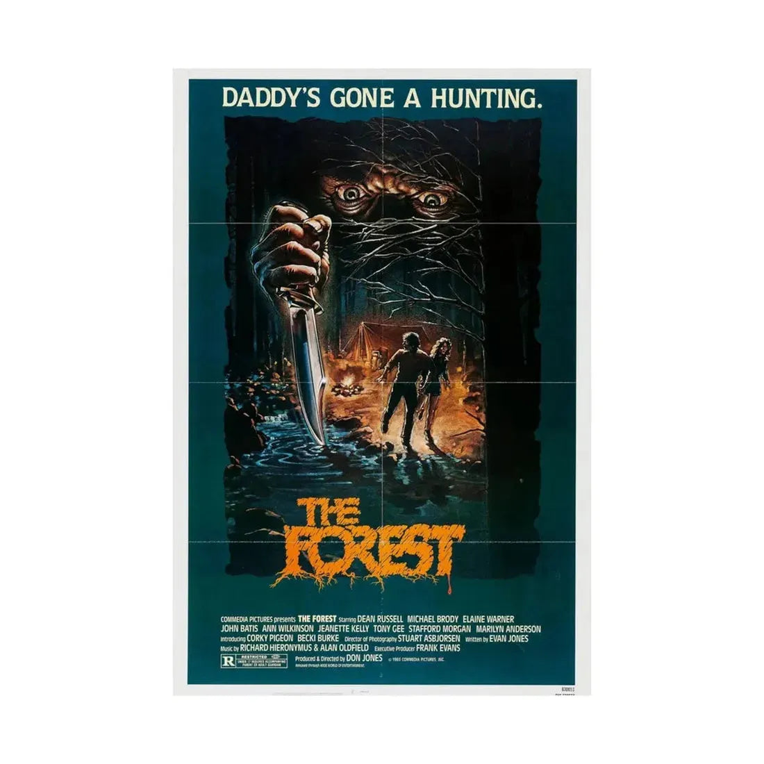 THE FOREST 1982 - Paper Movie Poster - The Sticker Space