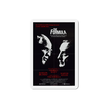 The Formula 1980 Movie Poster Refrigerator Magnet 2 Inch - The Sticker Space