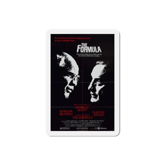 The Formula 1980 Movie Poster Refrigerator Magnet 2 Inch - The Sticker Space