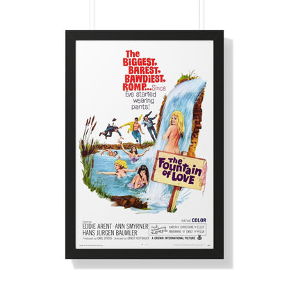 THE FOUNTAIN OF LOVE 1966 - Framed Movie Poster-20" x 30"-The Sticker Space