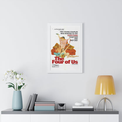 THE FOUR OF US 1972 - Framed Movie Poster-The Sticker Space